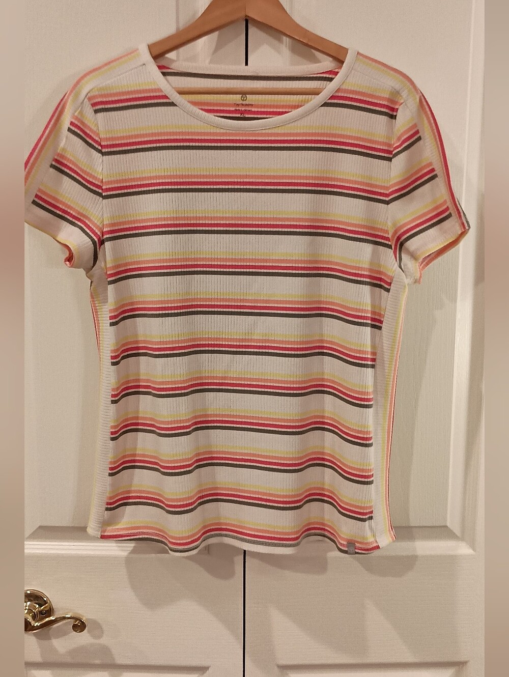 Striped Multicolor Women's Tee Shirt - Talbots